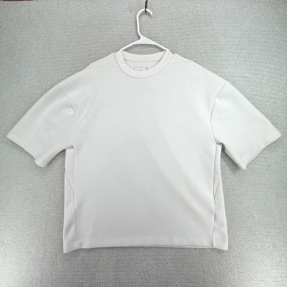 Nike 24.7 ImpossiblySoft Dri-FIT Shirt Mens M White Loose Fit IF2736-100